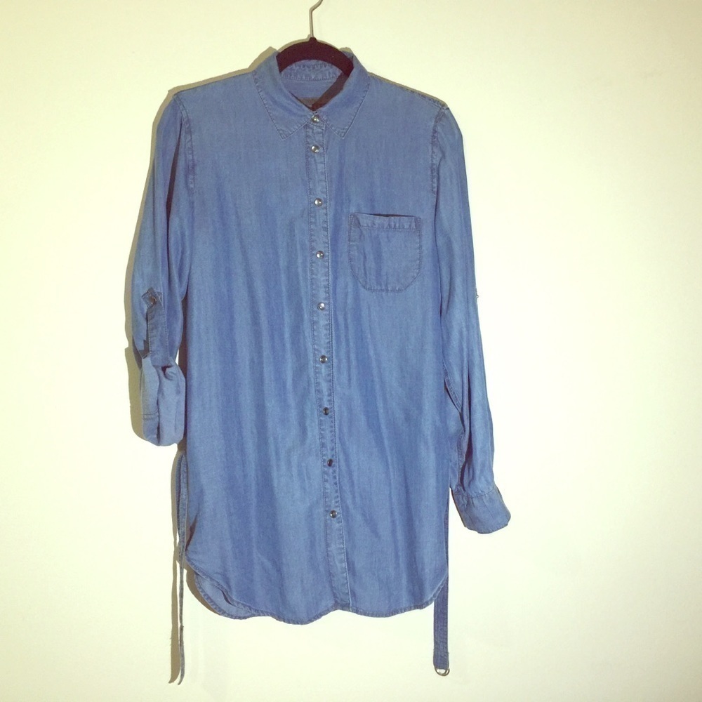 COPY -  Cassis Chambray Shirt